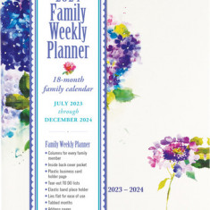 2024 Hydrangeas Family Weekly Planner