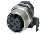 Conector M12 mamă, 4 pini, IP67
