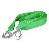 Curea de tractare auto tip banda AMiO 8000 kg, latime 70 mm, lungime 5 m, cu carlige metalice la ambele capete, pentru autoturisme, autoutilitare si