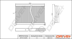 Dr!ve+ DP1110.12.0276 Filtru, aer habitaclu