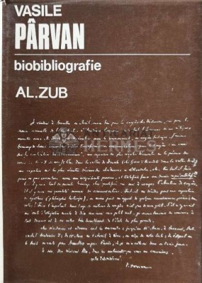 Vasile Parvan - 1975 - Alexandru Zub (B79) foto