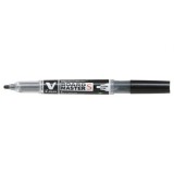 Marker pentru tabla Pilot Vboard Master S 1.3 mm varf rotund negru