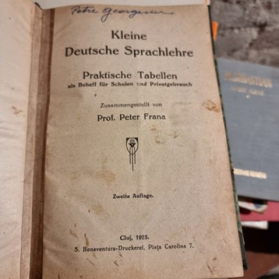 Peter Frana - Praktische Tabellen foto