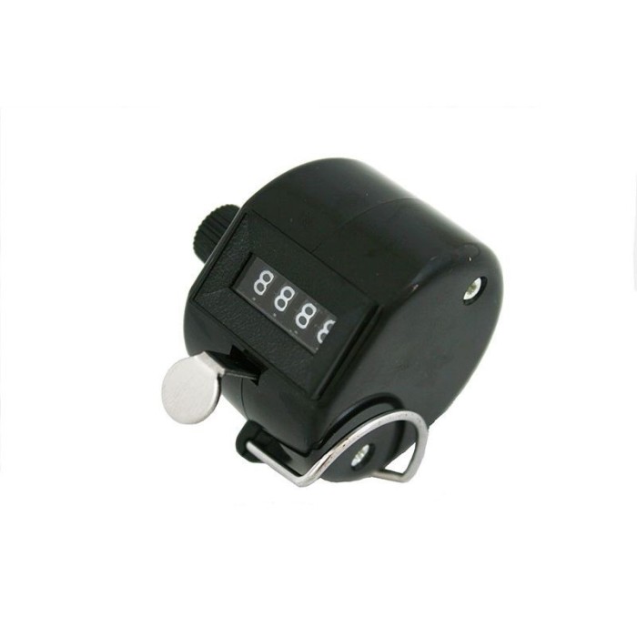 Dispozitiv de Numarare Mecanic cu Clicker, Negru Dispozitiv de Numarare Mecanic cu Clicker, Negru