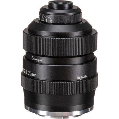 Obiectiv manual Mitakon 20mm F2. pentru camerele cu montura FujiFilm X-mount DESIGILAT foto