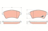 TRW GDB1473 COTEC set placute frana,frana disc