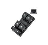 Comutator geam usa fata AUDI A3 (8P), 05.2003-2012; A6 (C6), 05.2004-2011; Q7 (4L), 2005-07.2015, partea Stanga, cu 4 butoane