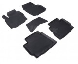 Covorase Cauciuc Premium Stil Tavita Ford Mondeo MK4 2007-2014, Negru, Fara Miros