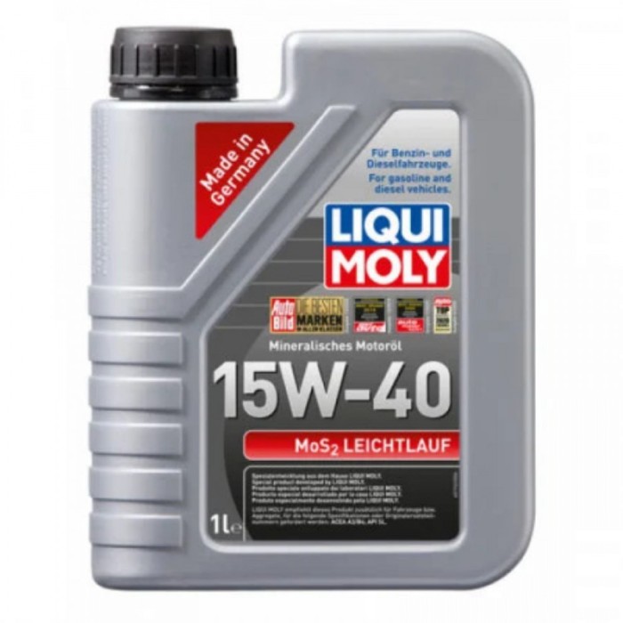 Ulei Motor Mineral Liqui Moly MoS2 Lechilauf 15W40 1 litru