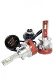 Set 2 leduri d2s canbus pentru conversie xenon-led, 55w,10.000 lm.