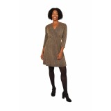 Rochie aurie de petrecere pentru dame , Party Collection, eleganta