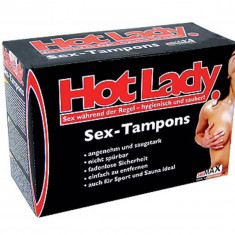 Hot Lady Sex - Tampoane pentru Sex in Timpul Menstruației, (cutie cu 8 buc.)