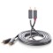 Ugreen Cablu audio-video stereo 2RCA 5m - gri (10520)