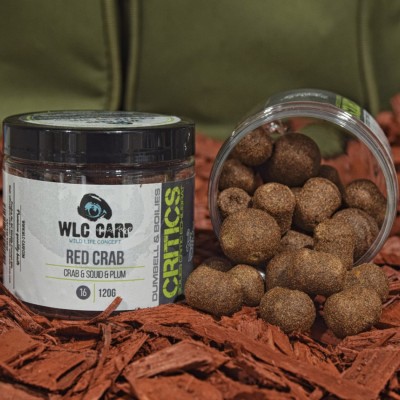 Boilies Carlig WLC Carp Critics, Red Crab, 16mm, 120g foto