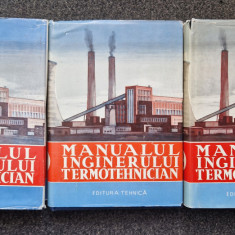 MANUALUL INGINERULUI TERMOTEHNICIAN (3 Volume)