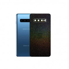 Set Folii Skin Acoperire 360 Compatibile cu Samsung Galaxy S10 Plus (Set 2) - ApcGsm Wraps Galactic Rainbow
