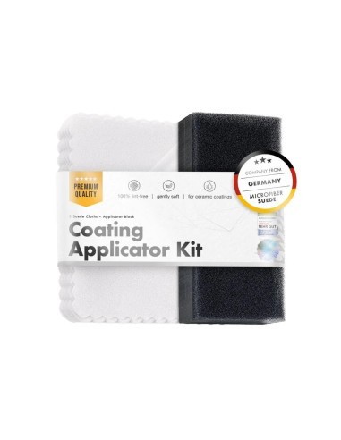 Kit aplicare protecții ceramice Chemicalworkz Coating Applicator Kit set bloc aplicator și 5 lavete