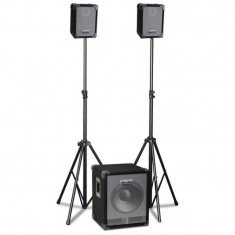 Sistem de sonorizare Ibiza 2.1, subwoofer activ, 4 canale, mixer, 280 W foto