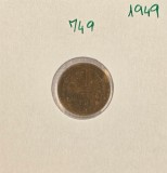 749 Uniunea Sovietica URSS Soviet Union Russia 1 Kopeck copeica 1949 Y#112