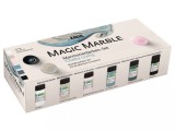 Magic Marble Marbling Chalky Living Kreul, set 6 buc x 20 ml