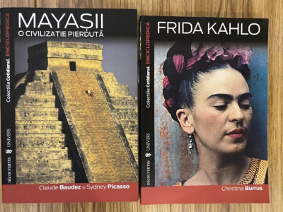 Colectiile Cotidianul Enciclopedica, seria a IV-a, 1, 2 Mayasii Frida Kahlo. foto