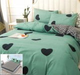 Lenjerie Pat Cooldown Px023, Bumbac, 4 Piese, Cu Elastic, Gri, Verde