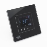 Termostat Inteligent WiFi PNI CT26B 10A pentru &Icirc;ncălzire Pardoseală, Montaj &Icirc;ngropat, Cu Senzor Pardoseală, Control Tuya Smart
