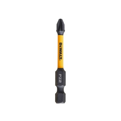 Set 5 biti pentru insurubare de impact, DeWalt Flextorq DT7391T-QZ, profil Pozidriv, PZ2, 57 mm foto