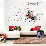 Cumpara ieftin Sticker decorativ, flower fairy 142 cm, 1360ST, Oem