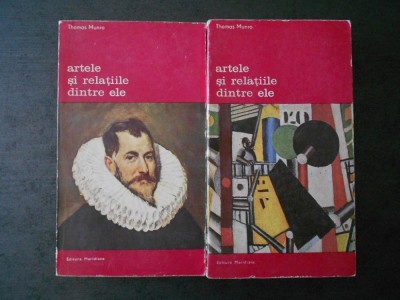 THOMAS MUNRO - ARTELE SI RELATIILE DINTRE ELE 2 volume foto