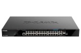 Cumpara ieftin Switch D-Link DGS-1520-28MP, 28 porturi Gigabit,24 x 10/100/1000Base-T, 2 x