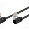 Patch cord Cat 5e, U/UTP, conexiune 1:1, 0.5m, Goobay - 96085