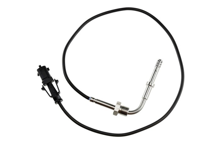 Senzor temperatura filtru particule Alfa Romeo 159 2.4jtdm 2005-, Fiat Croma 2.4jtd 2005-, in spate la filtru de particule diesel, NTY EGT-AR-007