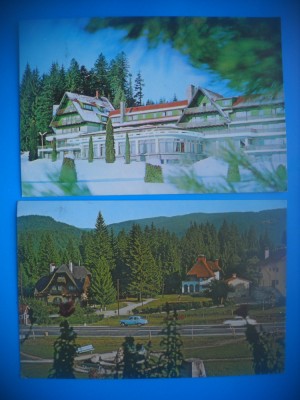 HOPCT LOT 3385 -2 CARTI POSTALE-TIMISUL DE SUS-JUD BRASOV-CIRCULATE foto