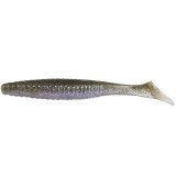 Shad Hide Up Stagger Original 3.5&quot;, 142 Light Green Pumpkin Black Blue Flk, 9cm, 8buc/pac