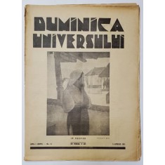 REVISTA &#039;DUMINICA UNIVERSULUI&#039;, ANUL I (XXVII) - No. 14, 5 APRILIE 1931