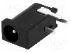 Conector alimentare DC, {{Tensiune nominala}}, {{Numarul de pini}} pini, seria {{Seria producatorului}}, 3,8/1mm. NINIGI - PC-GK1