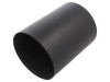 Cap Termocontractabil HELLERMANNTYTON 100mm Negru cu Adeziv Poliolefina POX Diametru Contractat 45mm