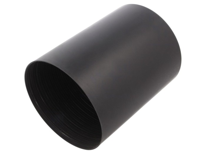 Cap termocontractabil negru 100mm
