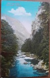 Carte postala, Baile Herculane, Valea Cernei, perioada interbelica