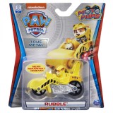 PATRULA CATELUSILOR MOTOCICLETA METALICA RUBBLE SuperHeroes ToysZone, Spin Master