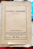 Cugetul Romanesc Numerele 4 -5 aprilie, mai 1923