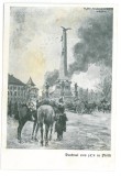 1488 - PLOIESTI, Monumentul Vanatorilor, Romanian Army, Romania - old postcard - unused