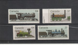 Locomotive cu abur ,Canada., Transporturi, Nestampilat