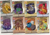 Bnk jc Bakugan - set 8 carduri magnetice diferite ( 2008-2009)