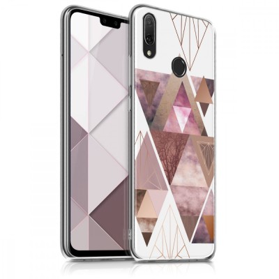 Husa pentru Huawei Y9 (2019), Silicon, Multicolor, 49206.01 foto