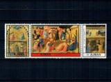 Ajman 1972 - Picturi religioase, arta, serie dantelata neuzata
