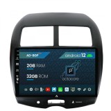 Navigatie Mitsubishi ASX Peugeot 4008 (2010-2015), Android 12, P-Octacore 2GB RAM + 32GB ROM, 10.1 Inch - AD-BGP10002+AD-BGRKIT267