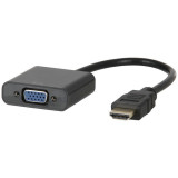 Convertor adaptor video HDMI-VGA (+ - sunet ) PC Laptop PS3 XBox !