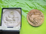 B618-Medalie AMFIKTIONIAI -DELPHI CEE -Comunitatea Economica Europeana bronz.